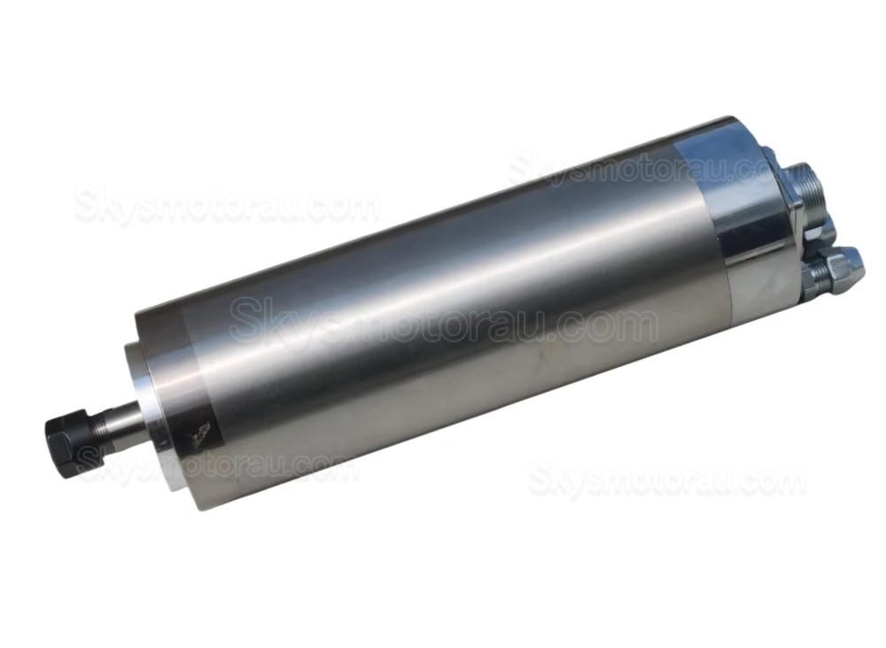 0.8kW Water Cooled Spindle Motor JGD-65C-0.8KW ER11 Collet 110V/220V 0.31Nm 24000RPM